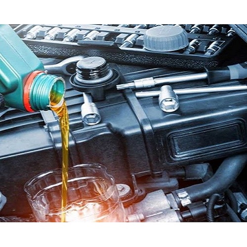 Sale of various engine oils.